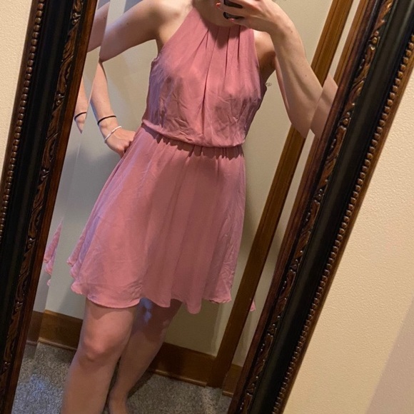 Mauve pink dress. Perfect for a summer wedding! - Picture 4 of 4